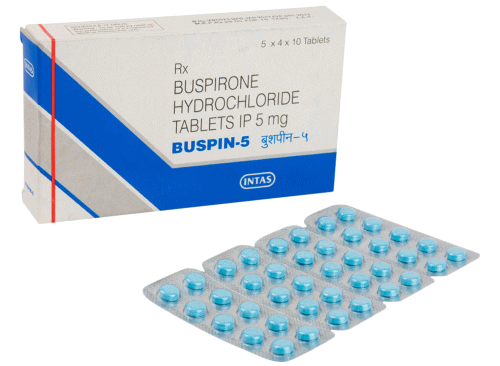 バスパージェネリック（BUSPIN） / 塩酸ブスピロン 5mg / インタスファーマ